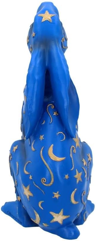 Nemesis Now Lepus Hare Figurine, Blue, 26cm