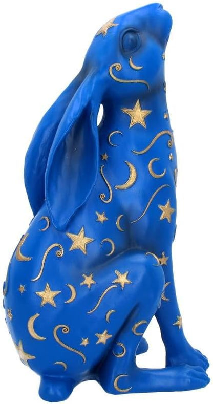 Nemesis Now Lepus Hare Figurine, Blue, 26cm