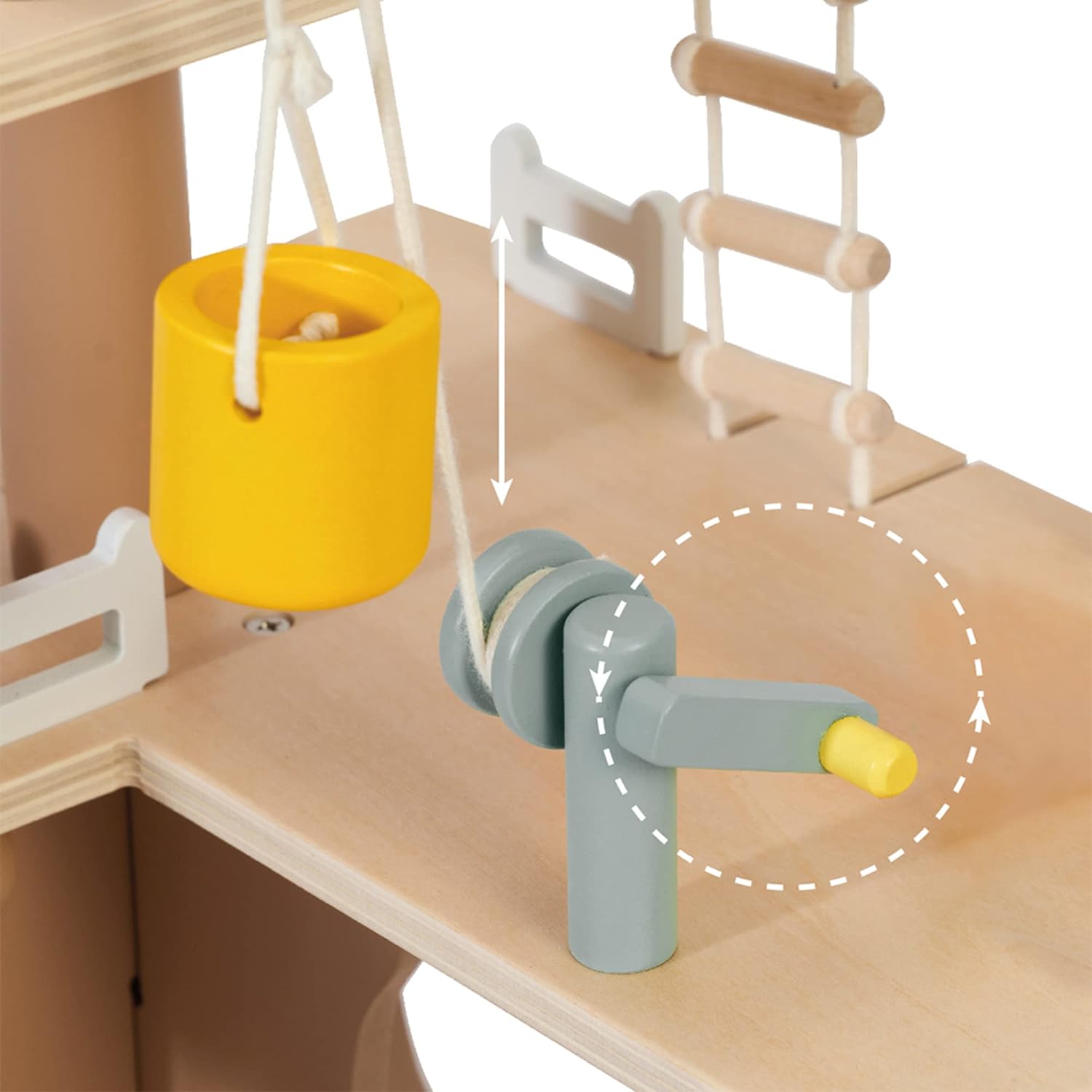 Classic World - Classic World Houten Poppenhuis Boomhut 31dlg.