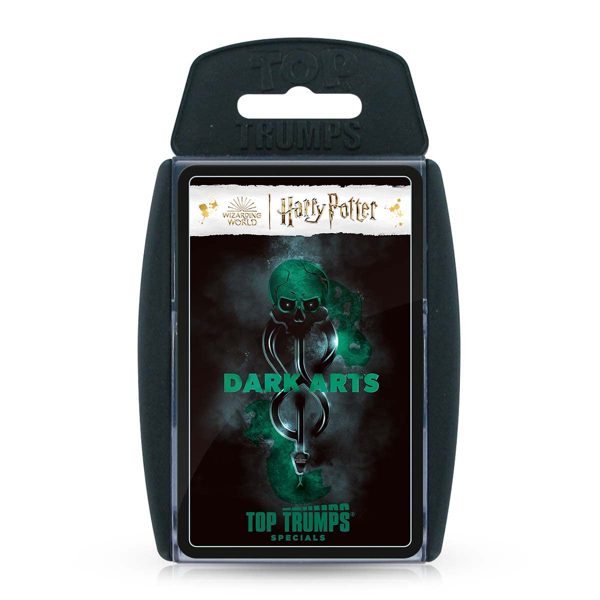 Top Trumps Harry Potter Dark Magic Specials Card Game, Play with Voldemort, Bellatrix Lestrange, Barty Crouch Jr and Draco Malfoy, Educational for 2 plus players makes a great gift for ages 6 plus
