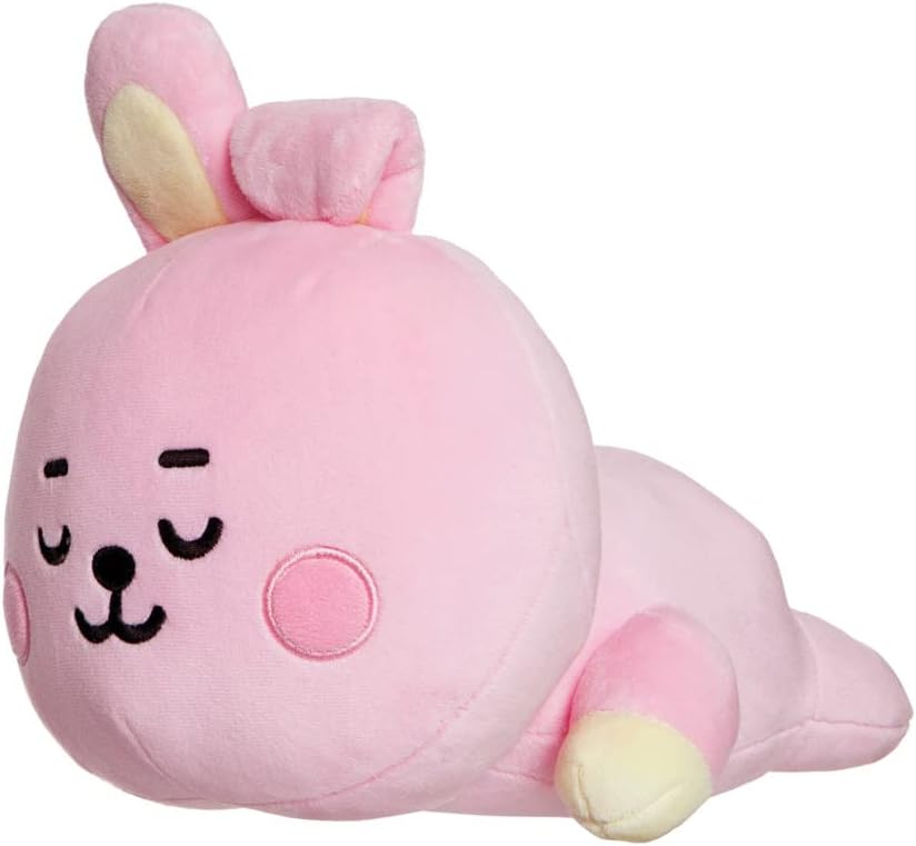 AURORA 61443, BT21 Official Merchandise, COOKY Baby Mini Pillow Cushion, Soft Toy, Pink