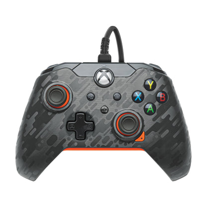 PDP Officially Licensed Microsoft: Wired Controller - Atomic Carbon + 1 Month Xbox Live (Xbox Series X/S