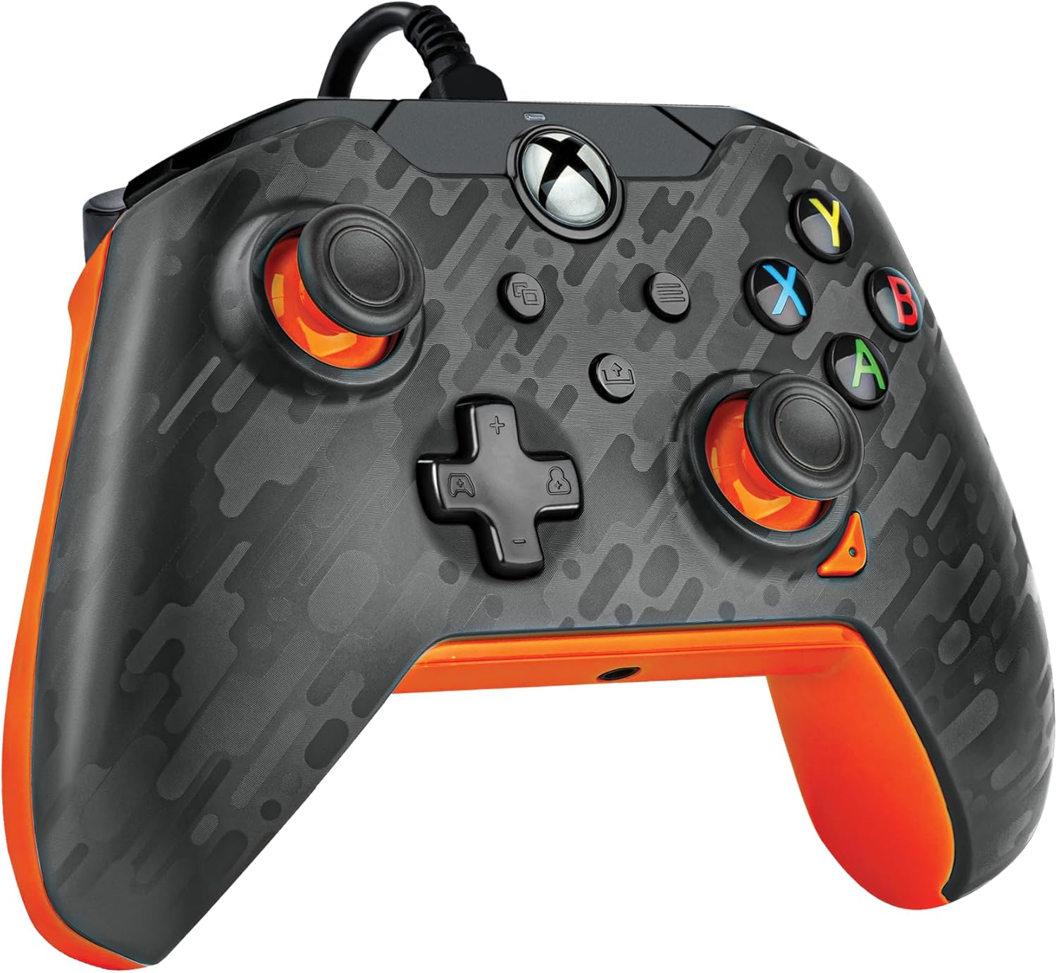 PDP Officially Licensed Microsoft: Wired Controller - Atomic Carbon + 1 Month Xbox Live (Xbox Series X/S