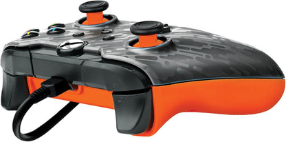 PDP Officially Licensed Microsoft: Wired Controller - Atomic Carbon + 1 Month Xbox Live (Xbox Series X/S
