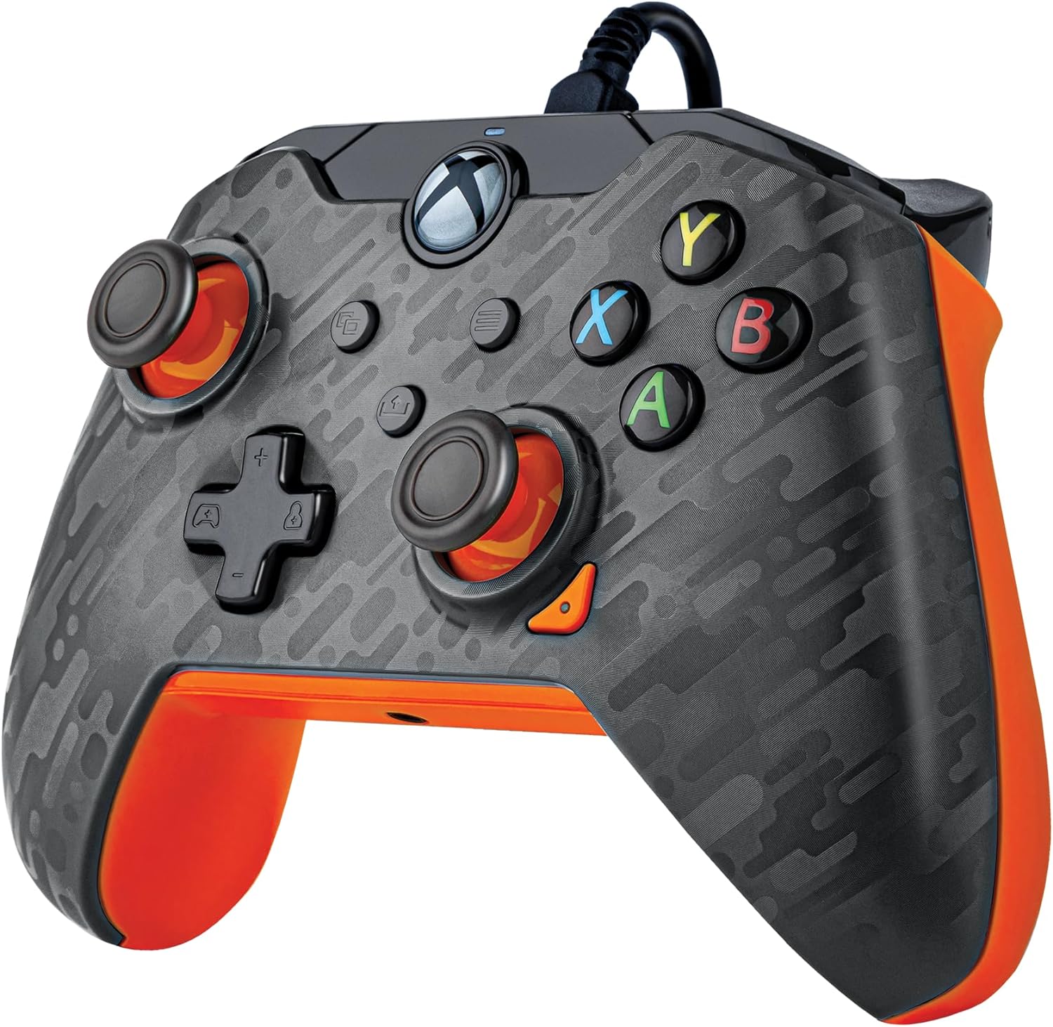 PDP Officially Licensed Microsoft: Wired Controller - Atomic Carbon + 1 Month Xbox Live (Xbox Series X/S