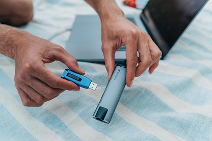 Verbatim 49141 USB-C Multiport Hub - USB 3.0 | HDMI | Gigabit Ethernet, Silver