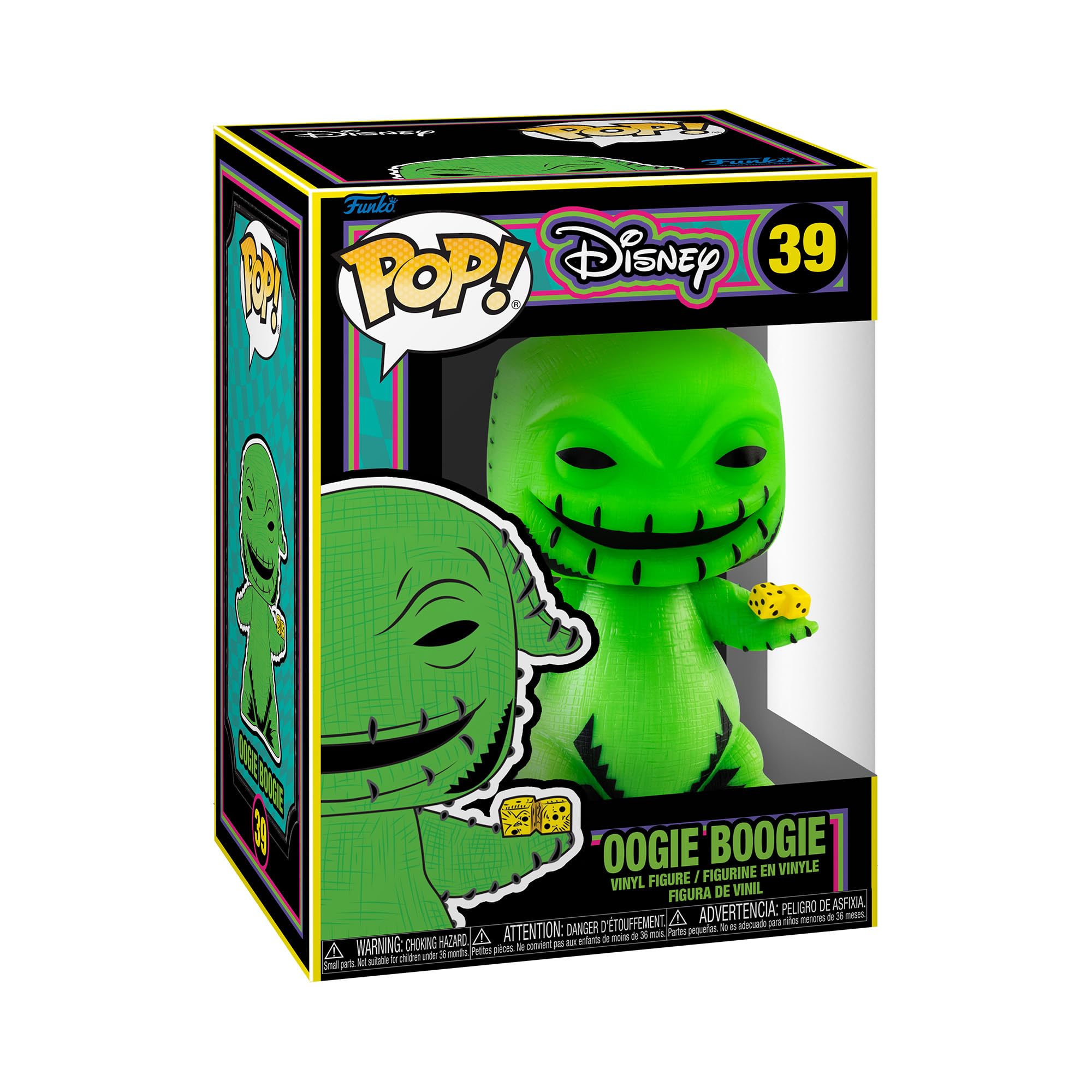 Funko Pop! Disney: The Nightmare Before Christmas - Oogie (Blacklight