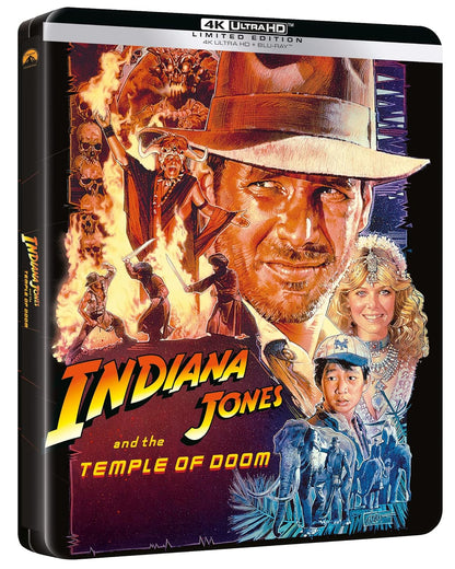 Indiana Jones E Il Tempio Maledetto (Steelbook 4K UHD + Blu-ray)
