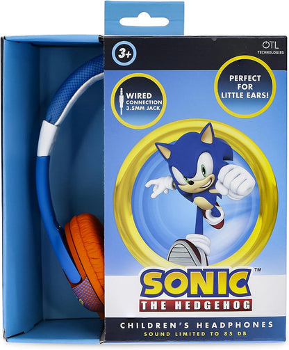 OTL Technologies SH0911 Kids Wired Headphones - Sonic the Hedgehog Kids Blue
