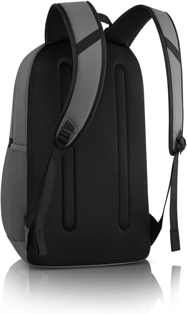 Dell CP4523G Ecoloop Urban Mochila, hasta 15 pulgadas, asa de transporte superior, correas de hombro curvas, gris
