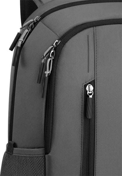 Dell CP4523G Ecoloop Urban Mochila, hasta 15 pulgadas, asa de transporte superior, correas de hombro curvas, gris