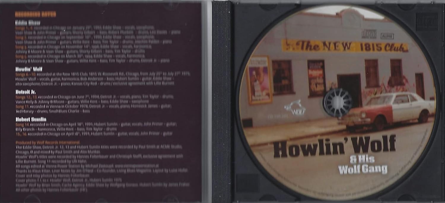 Howlin' Wolf At 1815 Club 1975