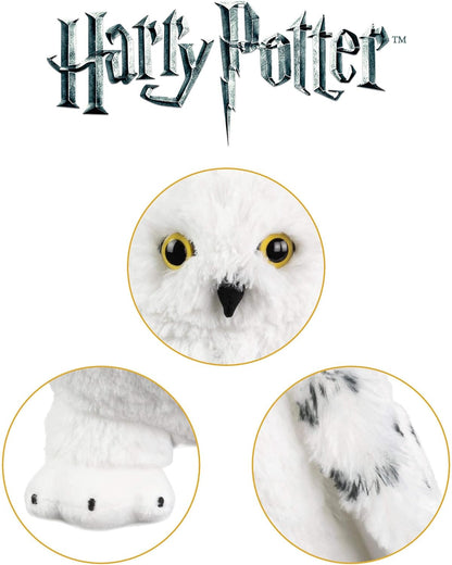 The Noble Collection Harry Potter Hedwig Plush - 11in (28cm) Soft Plush Snowy Owl - Officially Licensed Film Set Movie Props Gifts Merchandise Single