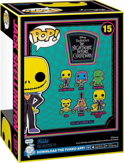 Funko POP! Disney: the Nightmare Before Christmas - Blacklight - Jack Skellington - Collectable Vinyl Figure - Gift Idea - Official Merchandise - Toys for Kids & Adults - Movies Fans