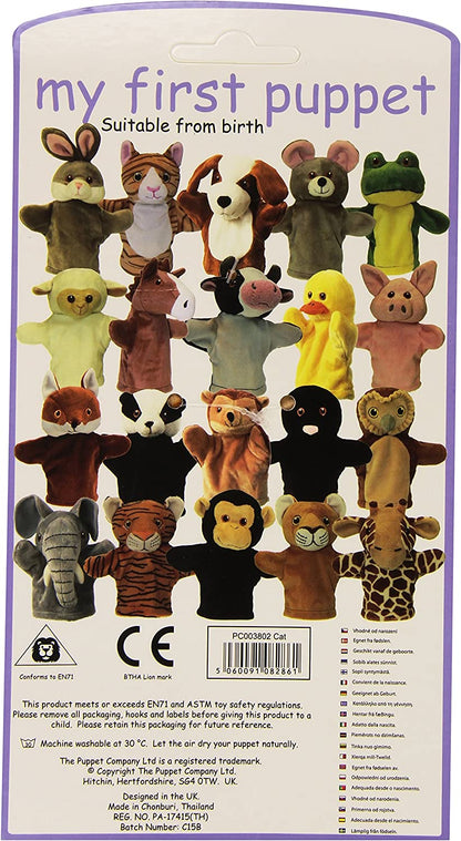 The Puppet Company - My First Puppet - Cat Hand Puppet,21 cm
