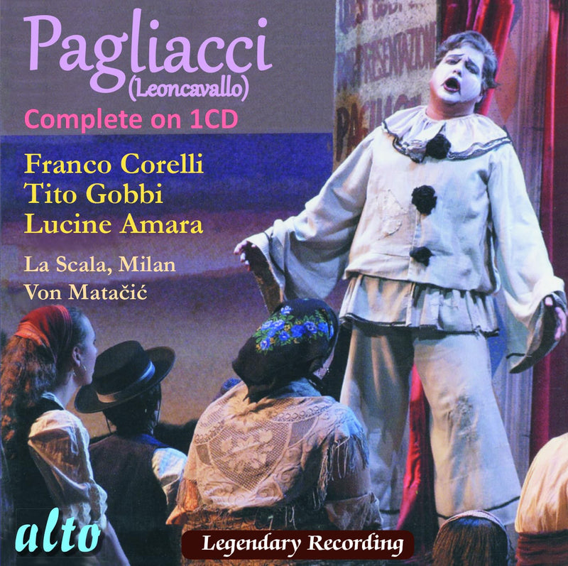 Leoncavallo: Pagliacci / Canio Tenor Franco Corelli