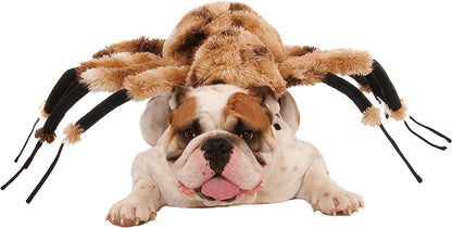 Rubie's 580358L Official Giant Spider Pet Dog Halloween Costume, Brown, Large (Neck to Tail 22 Inch, Chest 20 Inch