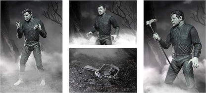 NECA - Universal Monsters Ultimate Wolf Man B&W 7 Action Figure,White
