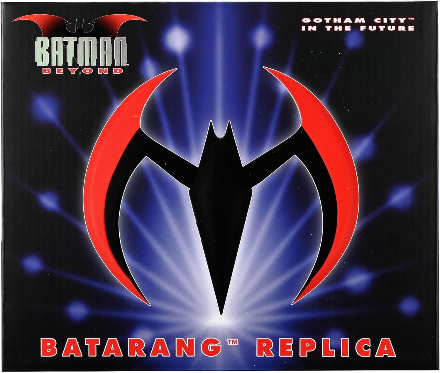 Neca Batman Beyond réplique 1/1 Batarang (Rouge) 20 cm