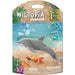 Playmobil 71051 Wiltopia Dolphin, Animal Toy, Sustainable Toys, Fun Imaginative Role-Play, PlaySets Suitable for Children Ages 4+ One Size Dolphin