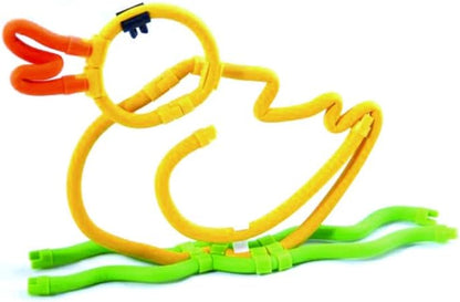 Spaghetteez craft kit for kids from 4 years, sensory toys for boys and girls, ideal as a gift, flexible construction toys for arts and crafts in a set of