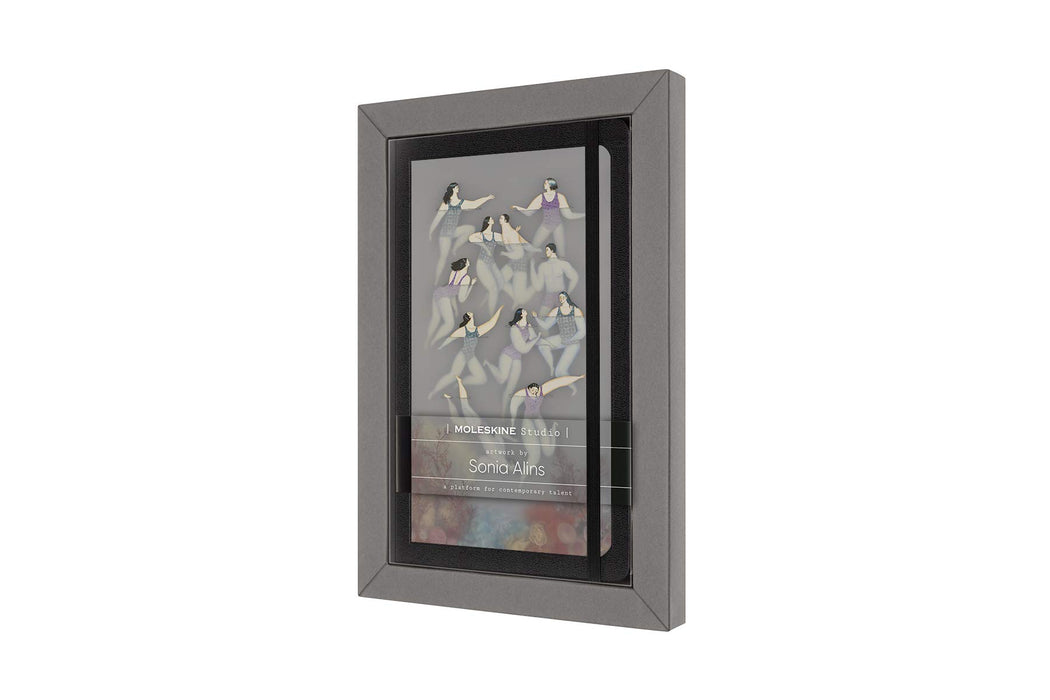 Moleskine - Moleskine Studio Kollektion Notizbuch, Leeres Papier Notebook, Künstler Sonia Alins, Hard Cover, Große Größe 13 x 21 cm, 240 Seiten