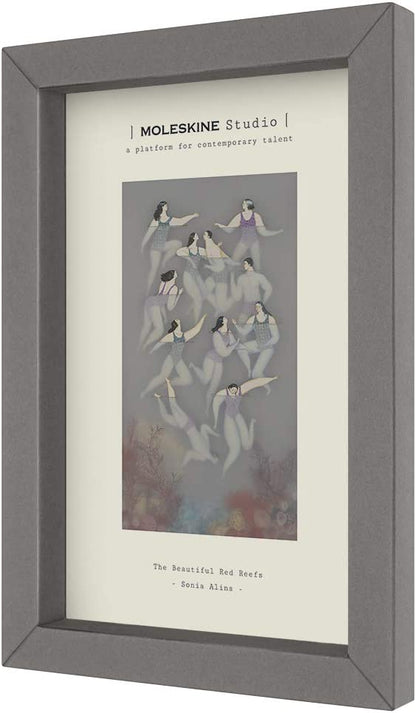 Moleskine - Moleskine Studio Kollektion Notizbuch, Leeres Papier Notebook, Künstler Sonia Alins, Hard Cover, Große Größe 13 x 21 cm, 240 Seiten