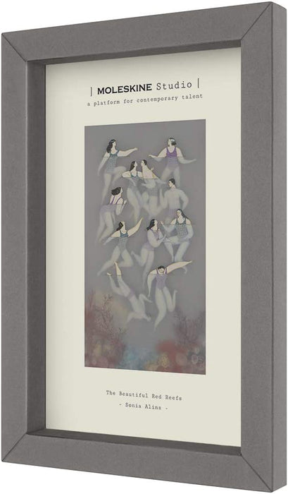 Moleskine - Moleskine Studio Kollektion Notizbuch, Leeres Papier Notebook, Künstler Sonia Alins, Hard Cover, Große Größe 13 x 21 cm, 240 Seiten