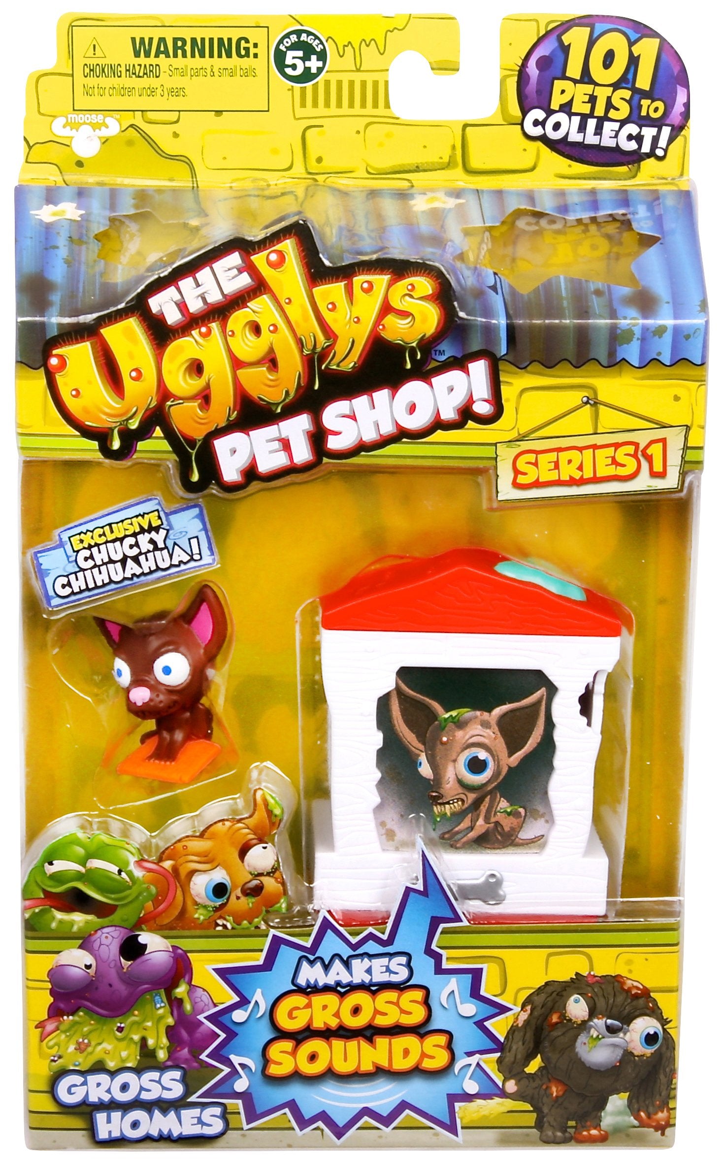 Ugglys Pet Shop Gross Homes Playset (1 supplied, styles vary)