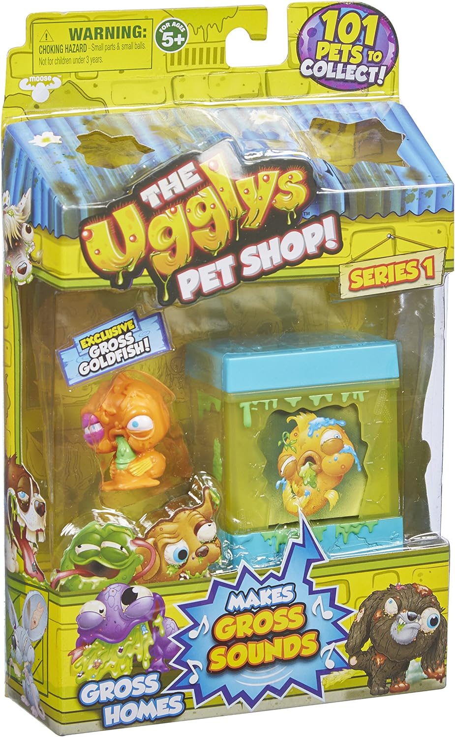 Ugglys Pet Shop Gross Homes Playset (1 supplied, styles vary)