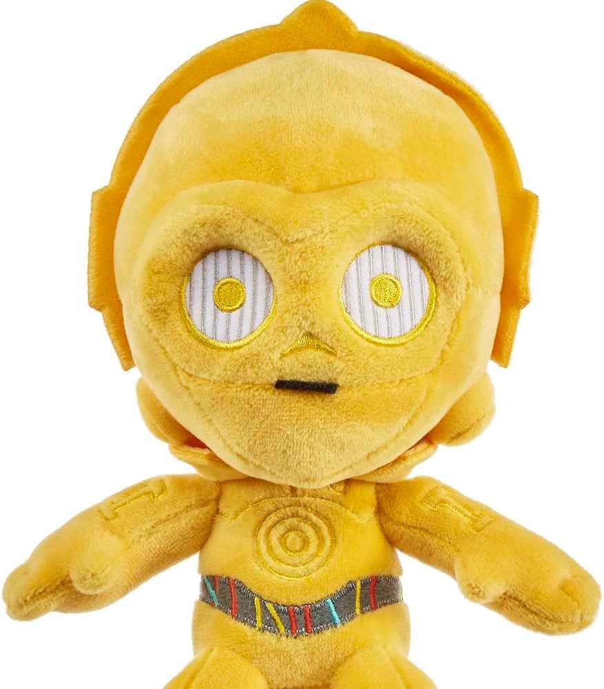 STAR WARS Plush 8-in Character Dolls, Soft, Collectible Movie Gift for Fans Age 3 Years Old & Up
