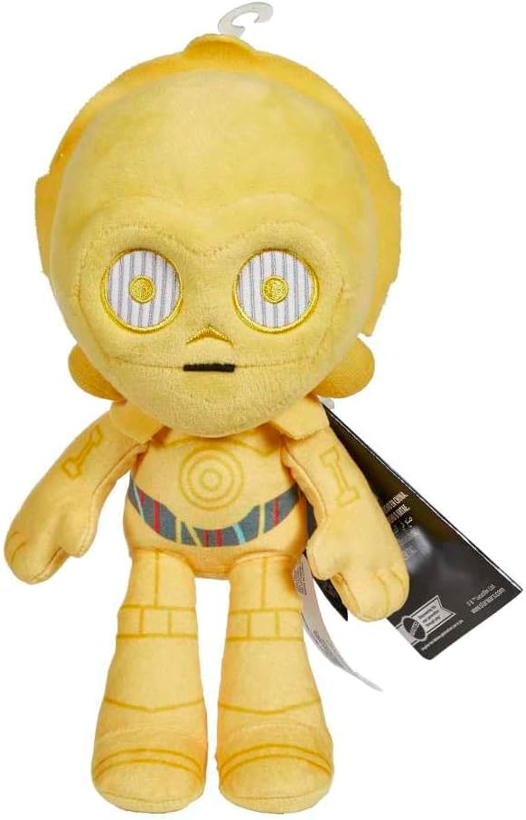 STAR WARS Plush 8-in Character Dolls, Soft, Collectible Movie Gift for Fans Age 3 Years Old & Up