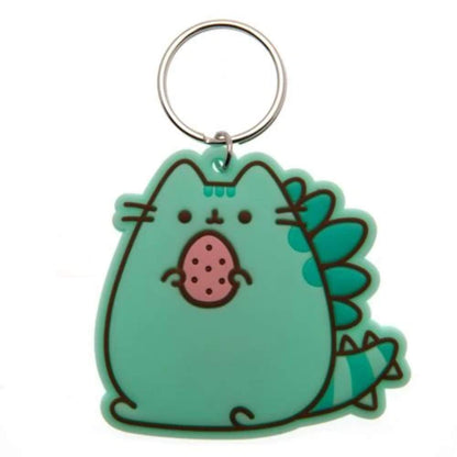 Pusheen Pusheenosaurus Keyring (One Size) (Green