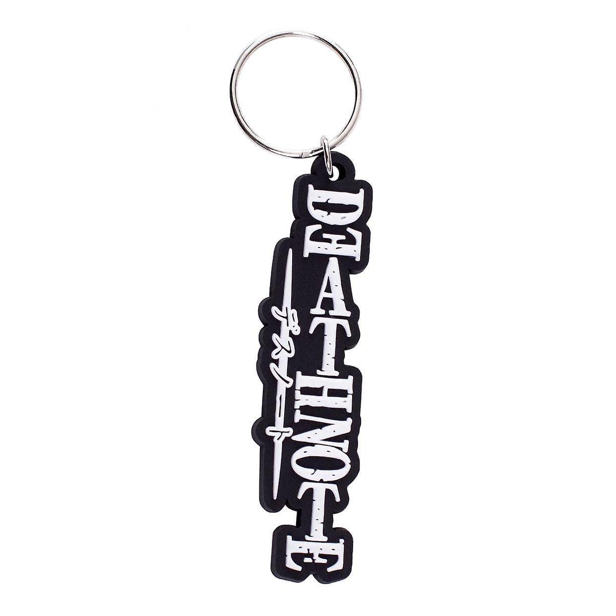 Death Note Gummi-Schlusselanhanger Logo 6 cm