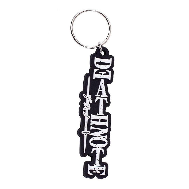 Death Note Gummi-Schlusselanhanger Logo 6 cm