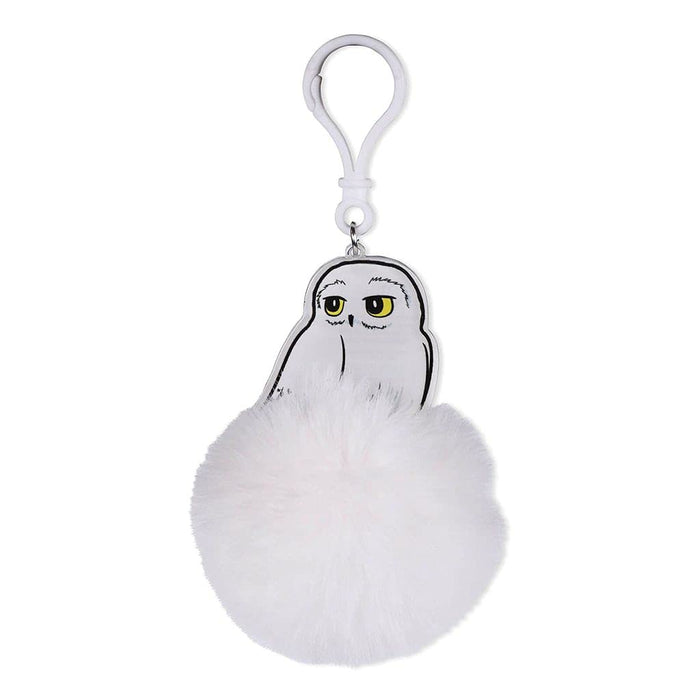 Pyramid International HARRY POTTER Hedwig Keyring or Bag Charm with Pom-Pom - Official Merchandise