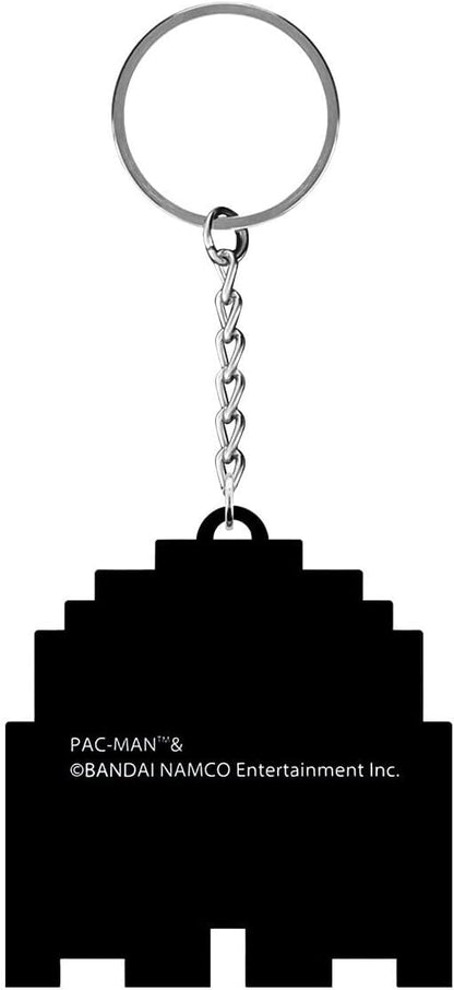 Pyramid International Pac-Man Rubber Keyring, Zip Pull or Backpack Charm (Blinky Design) - Official Merchandise