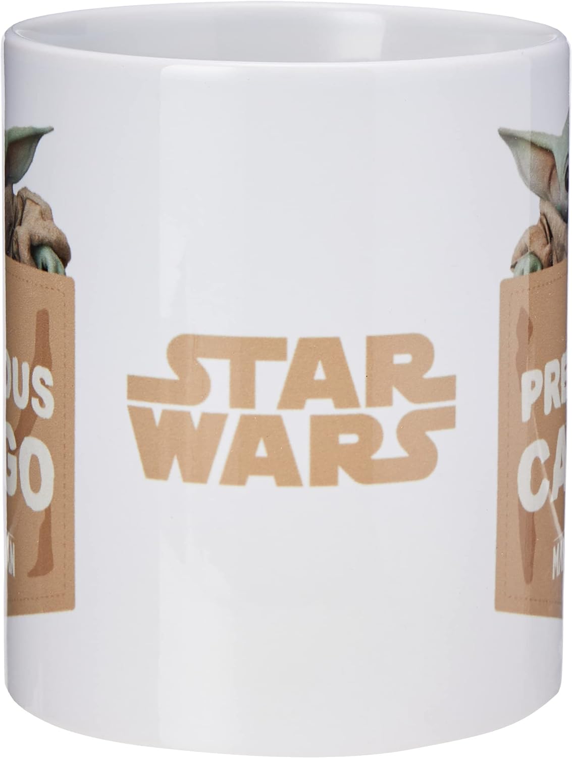 Disney MG25845 Star Wars The Mandalorian (Precious Cargo) Tea and Coffee Mug, 312 Grams White, Ceramic