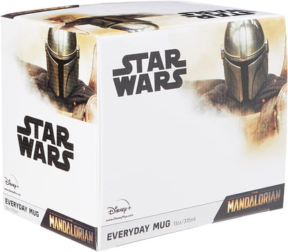 Disney MG25845 Star Wars The Mandalorian (Precious Cargo) Tea and Coffee Mug, 312 Grams White, Ceramic