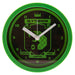 HARRY POTTER Alarm Clock (Slytherin Modernist) 12cm diameter - Official Merchandise