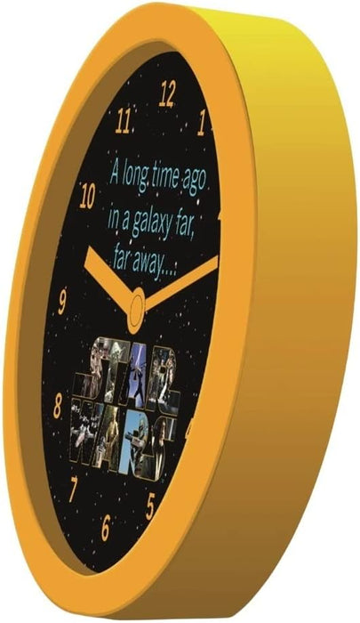 Pyramid International Star Wars Alarm Clock (A Long Time Ago) 12cm Diameter - Official Merchandise