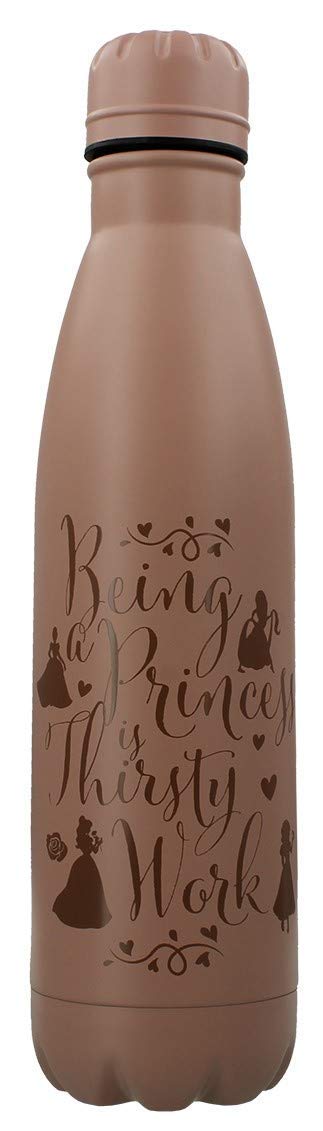 Disney Princess MDB25553 500 ml Steel Drinking Bottle, Multicoloured
