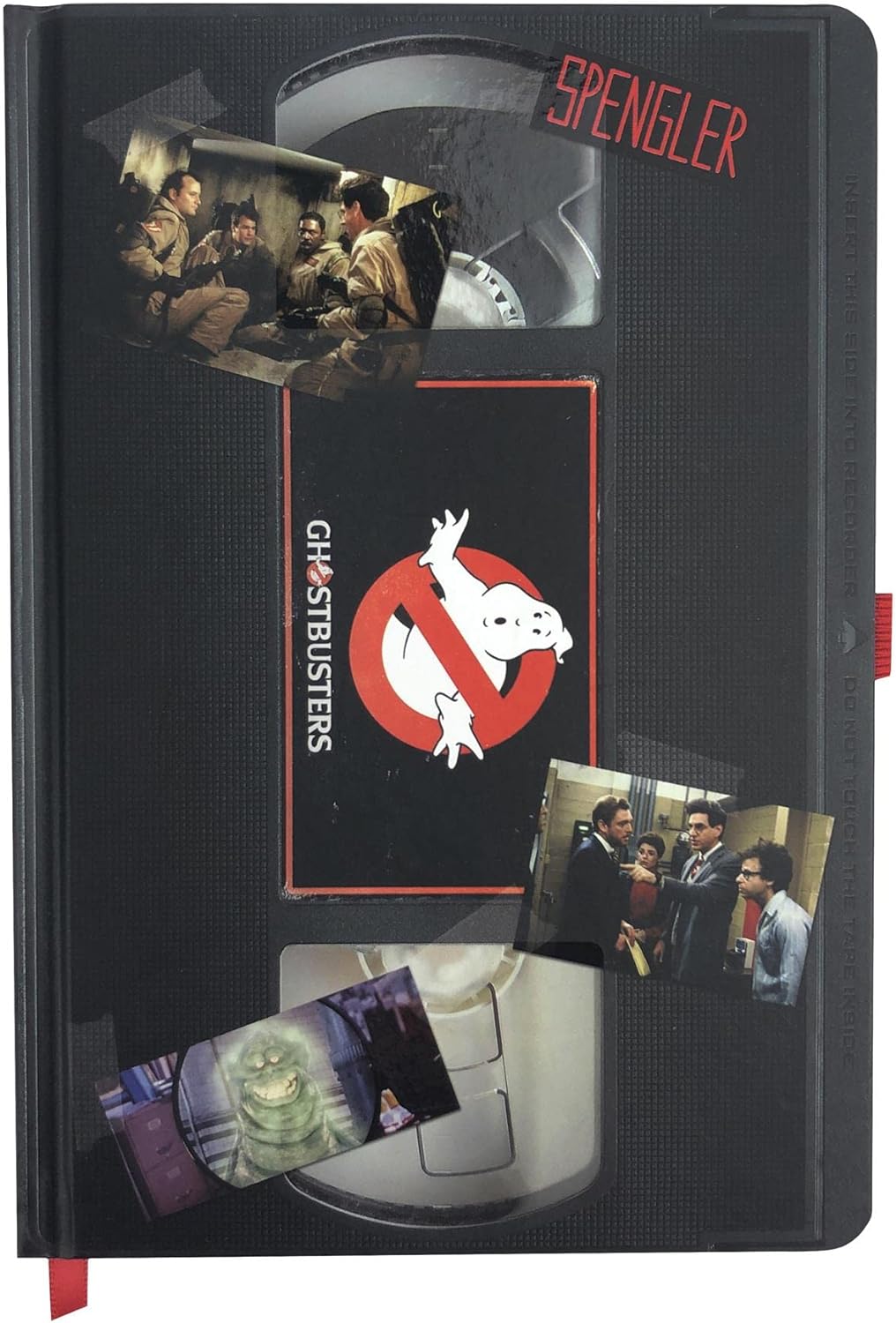 Ghostbusters Premium VHS A5 Notebook (One Size) (Black/Red