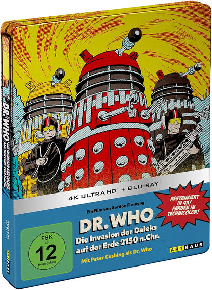 Dr. Who: Die Invasion der Daleks auf der Erde 2150 n. Chr. - Limited Steelbook Edition (4K Ultra HD+Blu-ray