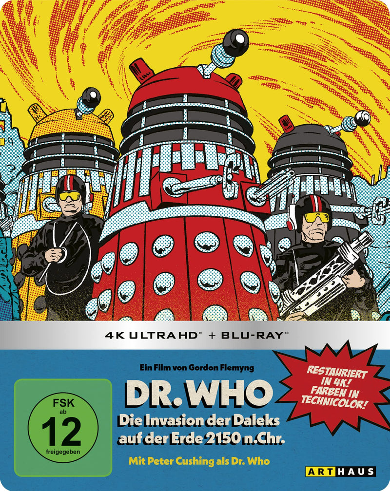 Dr. Who: Die Invasion der Daleks auf der Erde 2150 n. Chr. - Limited Steelbook Edition (4K Ultra HD+Blu-ray
