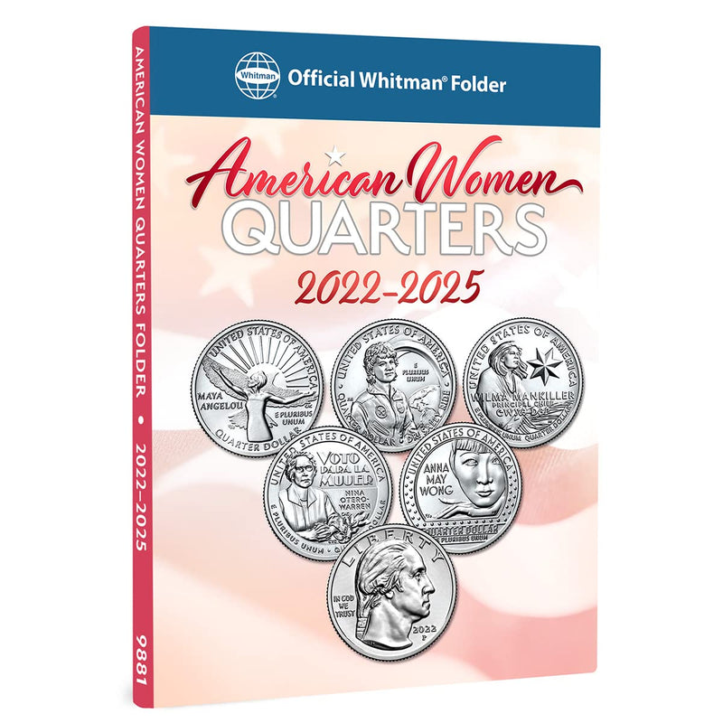 Official Whitman(r) Coin Folder - American Women Quarters: 2022-2025 (Single Mint)