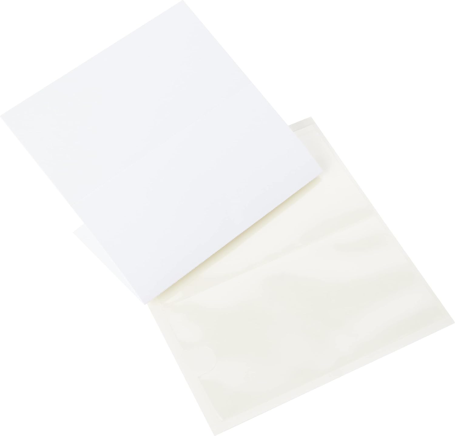 3L Label Polypropylene Self Adhesive Holders, 55mm x 102mm, Pack of 6