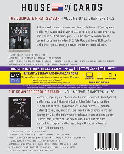 House of Cards - Season 1-2