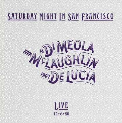 Saturday Night in San Francisco: Live 12.6.80