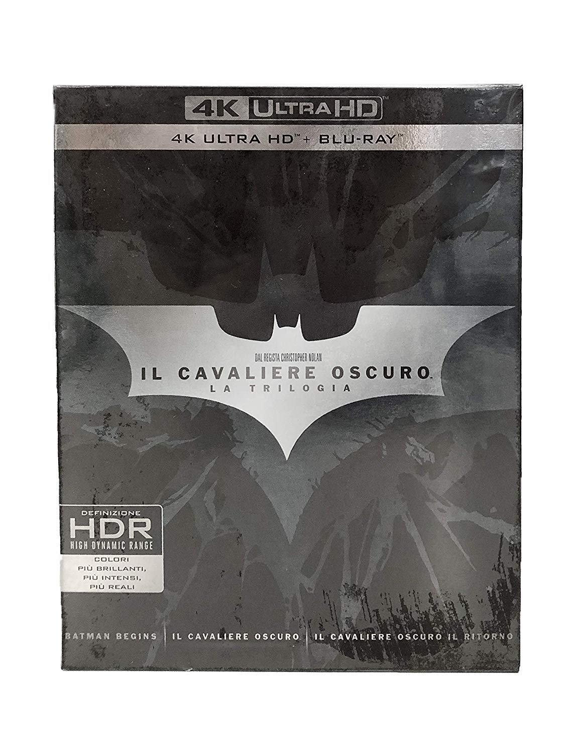 Cavaliere Oscuro, Il - La Trilogia (4k Ultra Hd + Blu-Ray